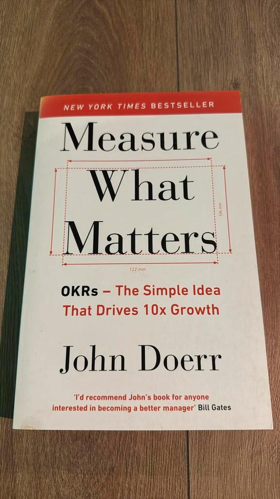 Measure What Matters – John Doerr, Boeken, Advies, Hulp en Training, Zo goed als nieuw, Ophalen of Verzenden