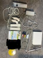 Nintendo Wii (wit) + kabels, 2 games en 2 controllers, 2 spelers, Ophalen, Gebruikt, Vanaf 3 jaar