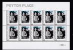 Nostalgie in postzegels De jaren 60 Vel Peyton Place, Postzegels en Munten, Postzegels | Nederland, Verzenden, Postfris