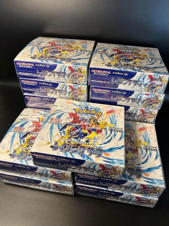 Raging Surf sv3a Booster Box - Japanese Pokemon, Hobby en Vrije tijd, Verzamelkaartspellen | Pokémon, Nieuw, Boosterbox, Ophalen of Verzenden