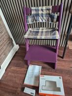 Stokke Tripp Trapp + gliders + evt kussenset, Ophalen of Verzenden, Gebruikt, Meegroeistoel