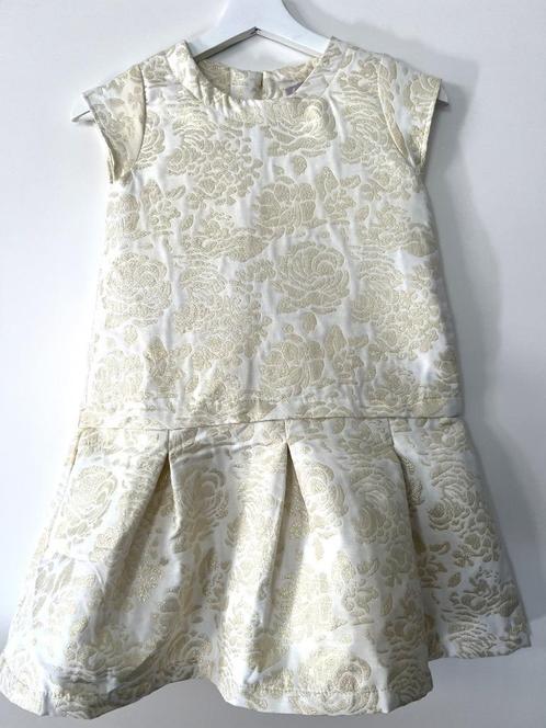 Nieuw! LISA ROSE - goudbrokaat jurkje - 140, Kinderen en Baby's, Kinderkleding | Maat 140, Nieuw, Meisje, Jurk of Rok, Verzenden