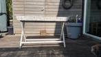 Butlertray van hout, Huis en Inrichting, Tafels | Sidetables, Ophalen, Gebruikt, 100 tot 150 cm, Landelijk