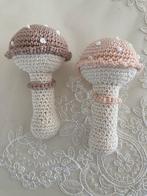 Met de hand gehaakte set gehaakte paddestoelen, Ophalen of Verzenden, Zo goed als nieuw, Haken, Overige typen