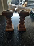 2 Baluster Diner Kaarsenhouder ~25cm, Huis en Inrichting, Woonaccessoires | Kandelaars en Kaarsen, Gebruikt, Ophalen of Verzenden