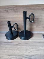 2 kaarsenstandaarden home society, Ophalen of Verzenden, Zo goed als nieuw, Overige materialen, Minder dan 25 cm