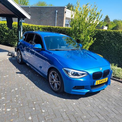BMW 1-Serie 116i 200PK 5D 2014 Blauw M-pakket, Auto's, BMW, Particulier, 1-Serie, Benzine, C, Hatchback, Handgeschakeld, Geïmporteerd