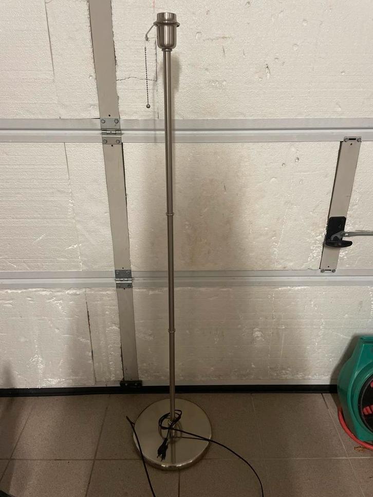 IKEA Kryssmast Vloerlamp - Metaal, Huis en Inrichting, Lampen | Vloerlampen, Gebruikt, 150 tot 200 cm, Metaal, Ophalen