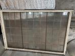 Glas in lood raam helder glas, Doe-het-zelf en Verbouw, Glas en Ramen, Ophalen, Gebruikt, Gevelraam of Ruit, Glas in lood