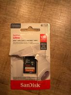 SanDisk Ultra SDXC 128GB geheugenkaart, SDXC, Nieuw, Ophalen of Verzenden, Fotocamera