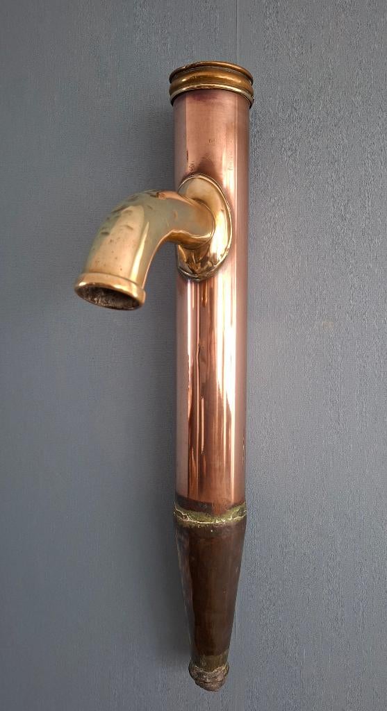 koperen slingerpomp, Antiek en Kunst, Antiek | Koper en Brons, Ophalen, Koper