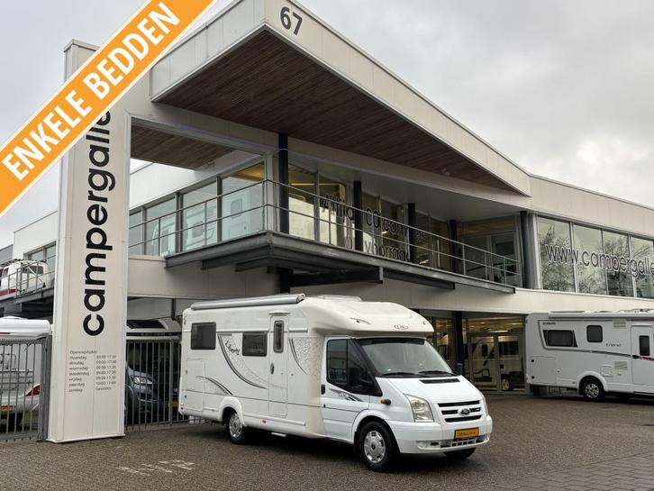 LMC Liberty 654 TI ENKELE BEDDEN ACHTERUITRIJCAMERA MAXXFAN, Caravans en Kamperen, Campers, Bedrijf, tot en met 3, LMC, Ford, Diesel
