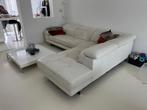 Natuzzi hoekbank, Huis en Inrichting, Ophalen, 250 tot 300 cm, Gebruikt, 100 tot 125 cm
