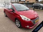 Peugeot 208 1.6 VTi 120PK 4-CYL. 5DRS ALLURE ECC NAVI PANO P, Euro 5, Stof, Gebruikt, Zwart