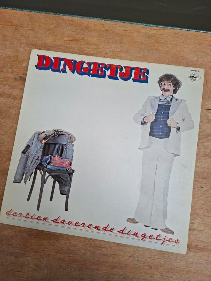 Dingetje LP - Dertien daverende dingetjes, Cd's en Dvd's, Vinyl | Nederlandstalig, Levenslied of Smartlap, 12 inch, Ophalen