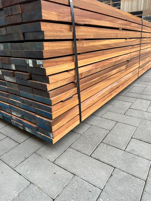 Hardhouten planken belgie, Tuin en Terras, Palen, Balken en Planken, Nieuw, Planken, Hardhout, Ophalen
