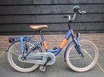 Meisjesfiets 20 inch, mat blauw, nette staat, Fietsen en Brommers, Fietsen | Meisjes, Ophalen, 20 inch