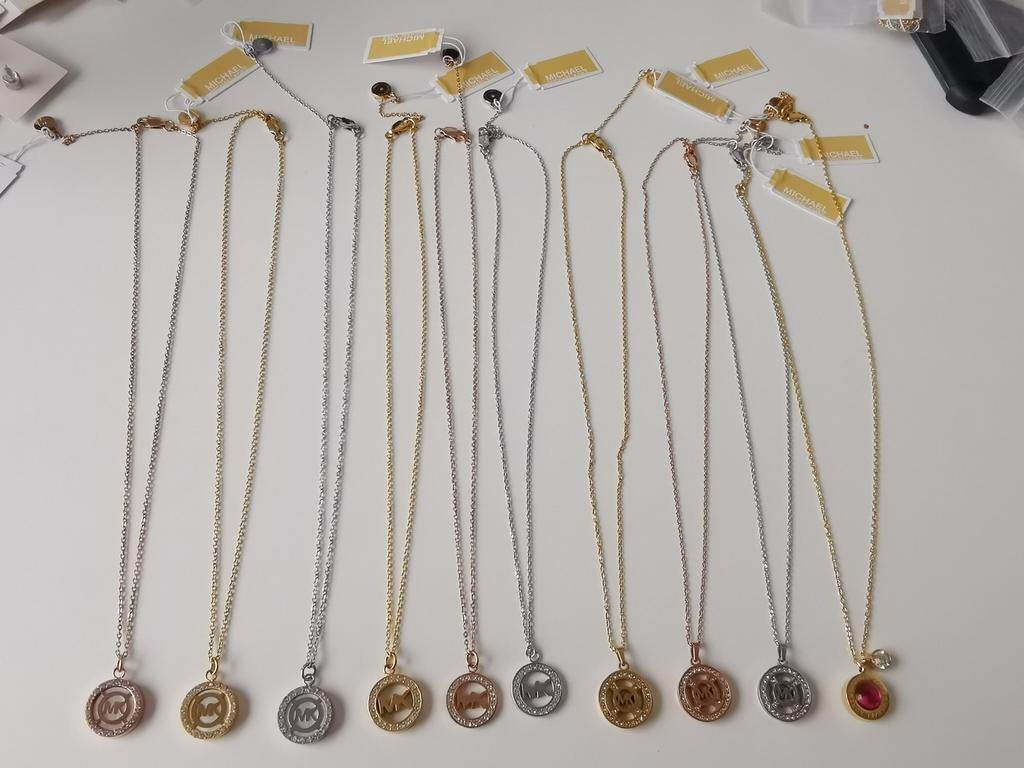 Michael Kors Ketting - Nieuw!, Overige materialen, Met strass, Nieuw, Ophalen of Verzenden