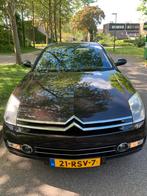 Citroën C6 2.7 HDI V6 met 188287 kilometer, Auto's, Citroën, Zwart, C6, Zwart, Leder
