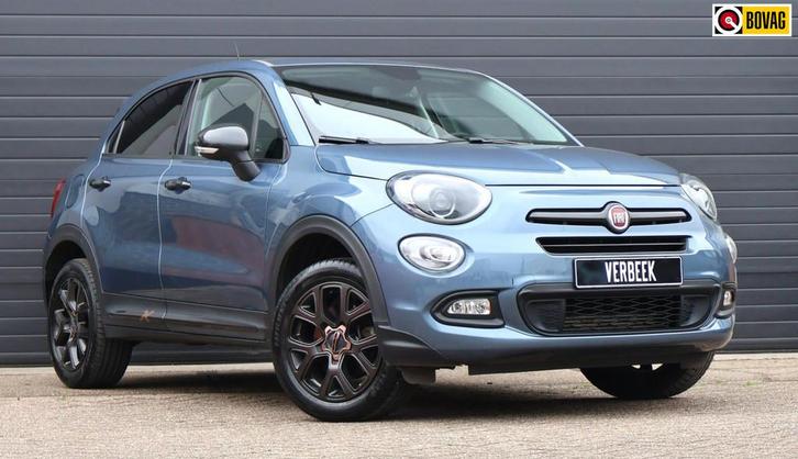 Fiat 500 X 1.4 Turbo MultiAir Lounge Leder/Navi/PDC/Cruise, Auto's, Fiat, Bedrijf, Te koop, 500X, Airbags, Airconditioning, Alarm