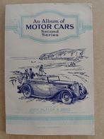 Motor Cars 2nd series compleet album cigarette cards1937, Ophalen, Plaatjesalbum