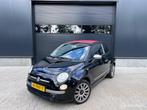 Fiat 500C 0.9 TwinAir Rock Cabrio Airco NAP APK, Euro 5, 86 pk, Gebruikt, Zwart