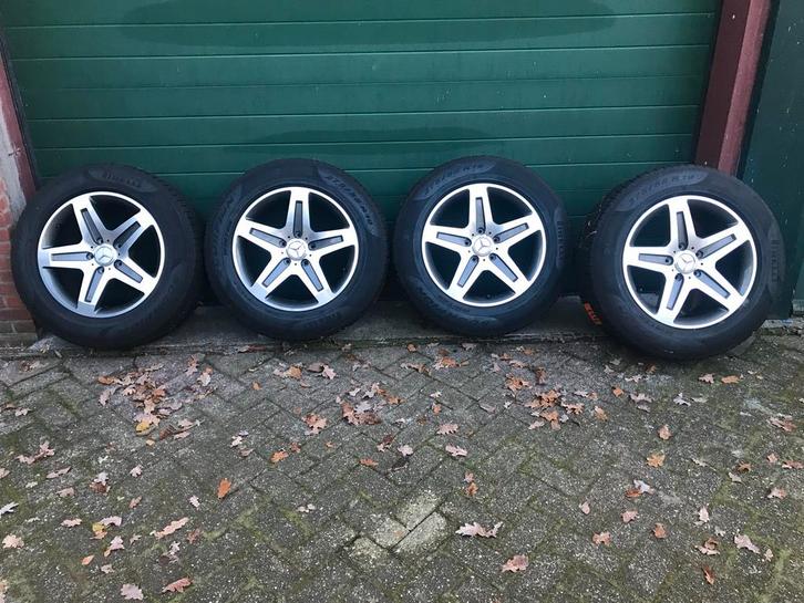 19 Inch Mercedes G-Klasse Velgen met Winterbanden, Auto-onderdelen, Banden en Velgen, Banden en Velgen, Winterbanden, 19 inch