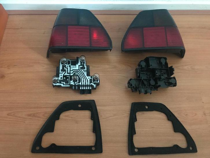 Golf 2 mk2 achterlichten compleet Hella , GTI Look ., Auto-onderdelen, Verlichting, Volkswagen, Ophalen of Verzenden