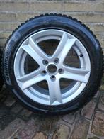 winterbanden met velgen 205/55R16 steek 105, 205 mm, Band(en), 16 inch, Gebruikt