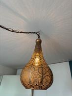 Xenos metalen hanglamp koperkleurig, Huis en Inrichting, Lampen | Hanglampen, Ophalen, Gebruikt, Metaal, Minder dan 50 cm