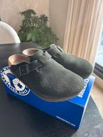 Birkenstock Boston 40, Slippers, Zwart, Ophalen of Verzenden, Zo goed als nieuw