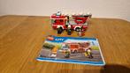 Lego city 60107 ladderwagen, Ophalen of Verzenden, Zo goed als nieuw, Complete set, Lego