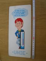 sticker In hitte en kpu in wind en regen met de UNIE kun je, Verzamelen, Ophalen, Zo goed als nieuw, Bedrijf of Vereniging