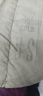 Vintage US Army Slaapzak Liner - Groen, Gebruikt, Eenpersoons, Ophalen of Verzenden, Deken of Dekbed