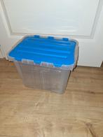 Kunststof Opbergbox met Deksel, Minder dan 50 cm, Ophalen of Verzenden, Zo goed als nieuw, Minder dan 50 cm
