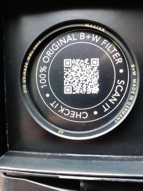 B+W 60mm XS-Pro UV Haze MRC-Nano Master, Audio, Tv en Foto, Fotografie | Filters, Zo goed als nieuw, UV-filter, 60 tot 70 mm, B&W