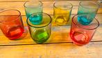 Kleurvolle Set Nieuwe glaasjes, Ophalen, Glas of Glazen, Nieuw, Glas