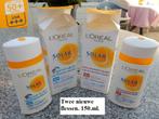 Nieuw.(2)Flessen zonnebrandcreme.Factor.50.Inhoud.150.ml, Verzenden, Nieuw, Gehele gezicht, Verzorging
