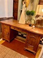 Antiek brocante bureau, hout, landelijk, Ophalen of Verzenden, Zo goed als nieuw