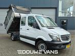 Mercedes-Benz Sprinter 510 Kipper DC 7 Pers. Trekhaak Airco, Auto's, Euro 5, Achterwielaandrijving, Gebruikt, Zwart