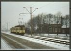 NZH Gele Tram Den Haag Delft Foto/Ansichtkaart Tram t-44 jdu, Verzamelen, Verzenden, Zo goed als nieuw, Tram, Kaart of Prent