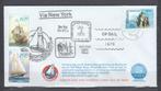 FDC SAIL Gaffelschoener Eendracht - Plymouth-New York, Postzegels en Munten, Ophalen of Verzenden, Nederland