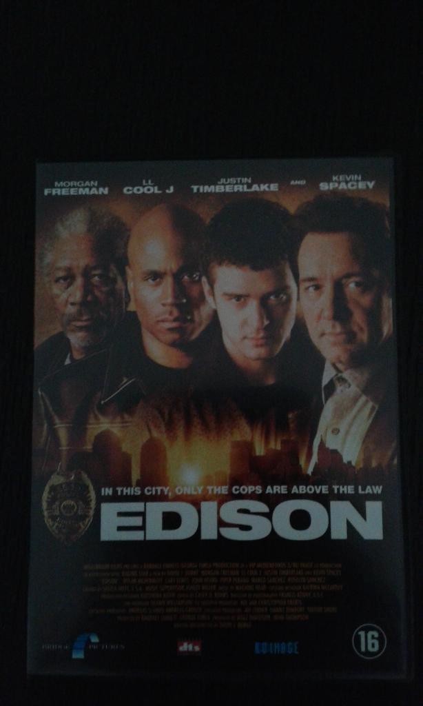 Edison, Cd's en Dvd's, Dvd's | Actie, Zo goed als nieuw, Actie, Vanaf 16 jaar, Ophalen of Verzenden