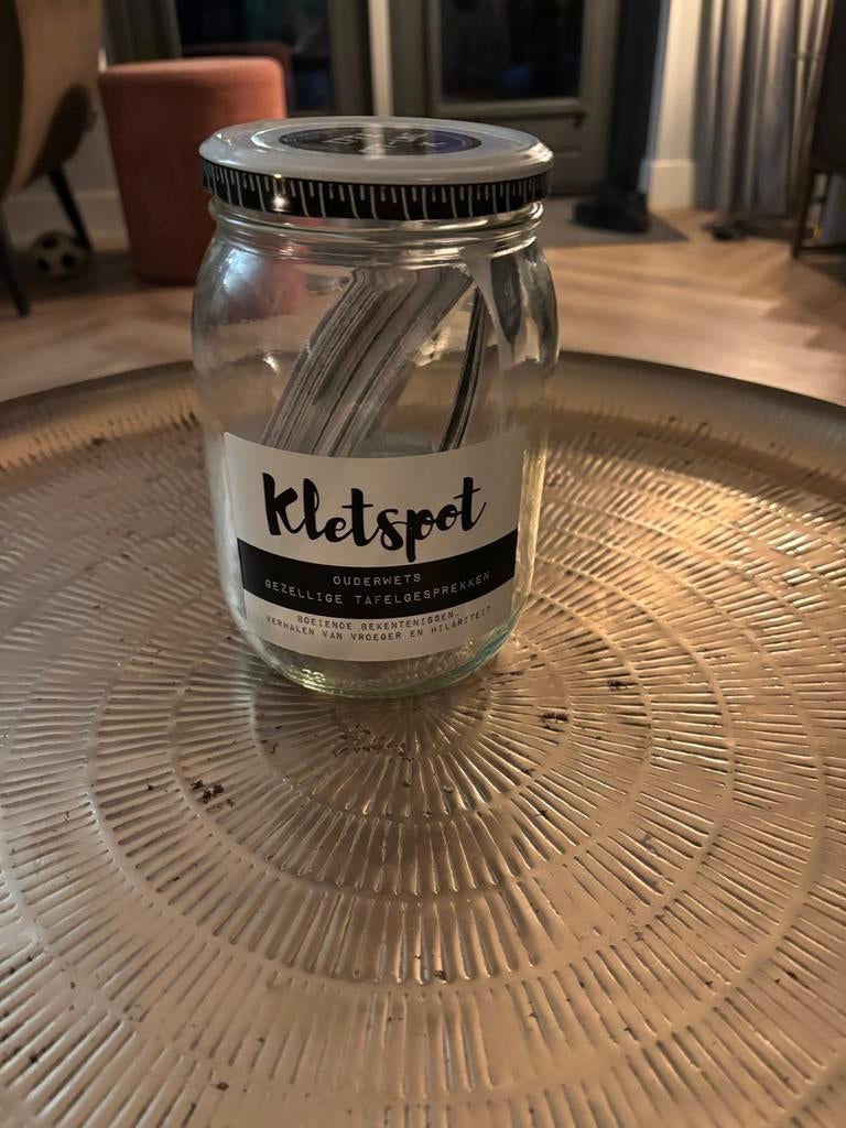 Kletspot - Effe Offline!, Ophalen of Verzenden, Zo goed als nieuw, Glas, Minder dan 50 cm