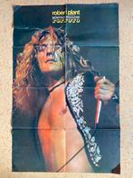 Poster Robert Plant (Led Zeppelin) POPFOTO + Slade, Gebruikt, Ophalen of Verzenden, A1 t/m A3, Rechthoekig Staand