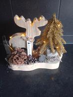HOUTEN KERSTSTUKJE MET VERLICHTING NU 5€ ZIE FOTO,S., Diversen, Kerst, Ophalen of Verzenden