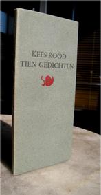 Rood, Kees - Tien gedichten (bibliofiel, genummerd, 1962), Nieuw, Ophalen of Verzenden