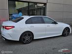 Mercedes C-klasse 200 AMG Line Panorama/Keyless/Sfeer/Leer, Auto's, Automaat, Achterwielaandrijving, 1800 kg, Euro 6