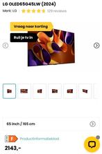 LG G4 65", Ophalen, Zo goed als nieuw, 100 cm of meer, OLED