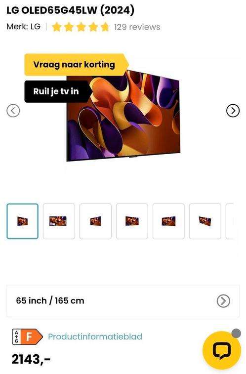 LG G4 65", Audio, Tv en Foto, Televisies, Zo goed als nieuw, OLED, 100 cm of meer, LG, 120 Hz, Smart TV, Ophalen